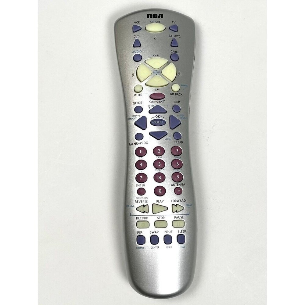 Genuine OEM RCA TV VCR DVD REMOTE CONTROL RCU600DSN R31862 4212CX Tested WORKS